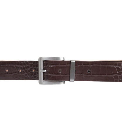Classic Textured Genuine Leather Belt